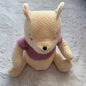 Classic Winnie the Pooh Vintage Disney Store Exclusive 15" Large Plush Bear